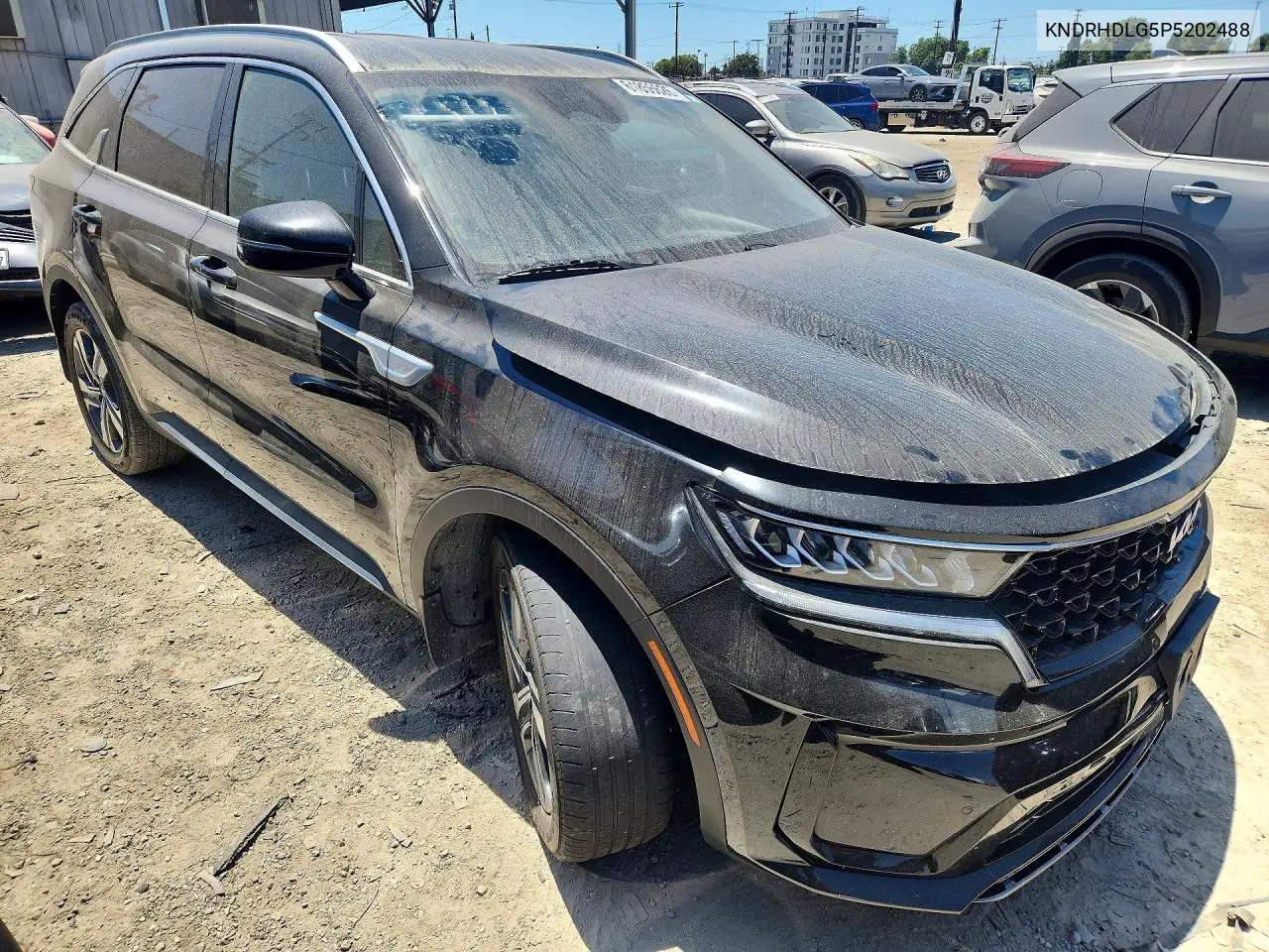 2023 Kia Ev6 VIN: KNDRHDLG5P5202488 Lot: 61856626