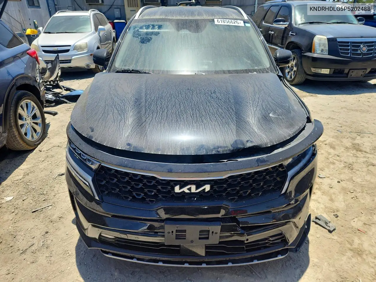 2023 Kia Ev6 VIN: KNDRHDLG5P5202488 Lot: 61856626