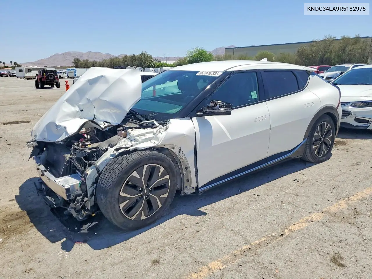 2024 Kia Ev6 Wind VIN: KNDC34LA9R5182975 Lot: 53978036