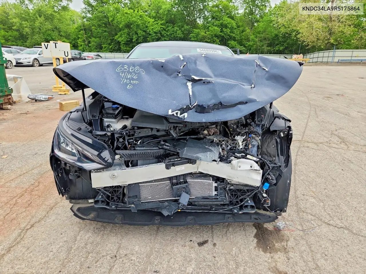 2024 Kia Ev6 Light Long Range VIN: KNDC34LA9R5175864 Lot: 54680996