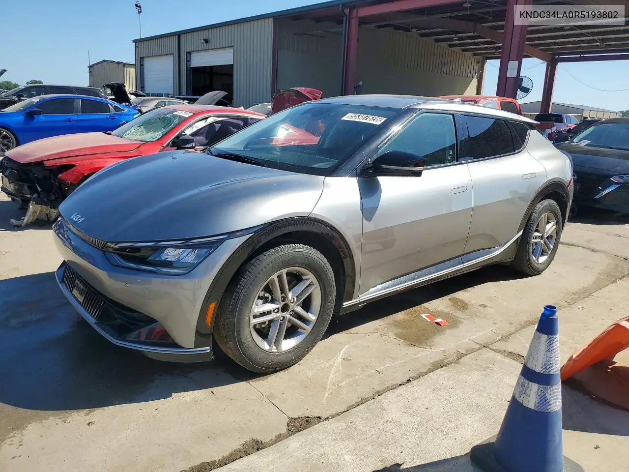2024 Kia Ev6 Wind VIN: KNDC34LA0R5193802 Lot: 55387626