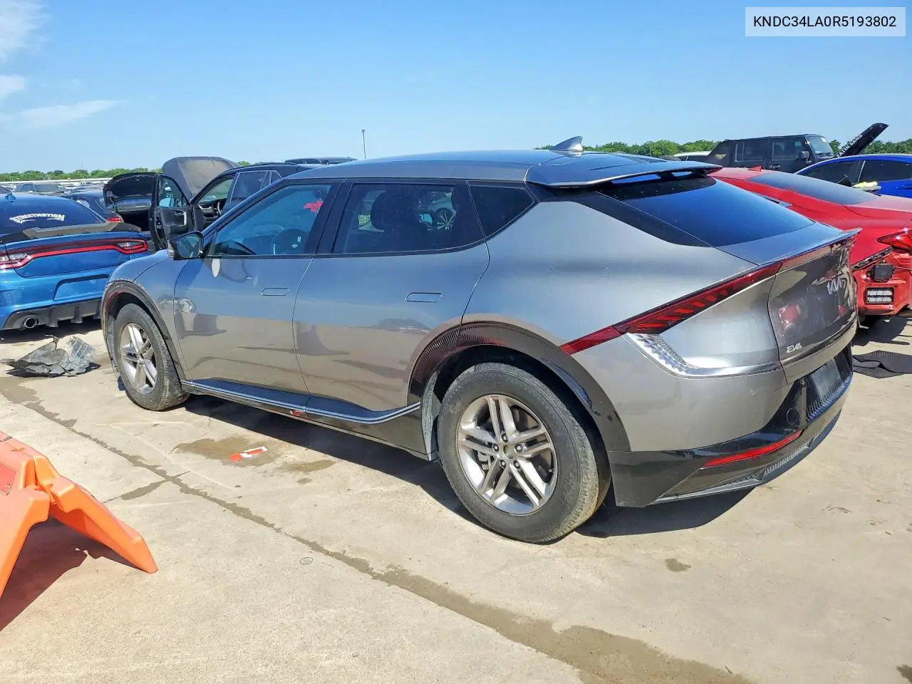 2024 Kia Ev6 Wind VIN: KNDC34LA0R5193802 Lot: 55387626