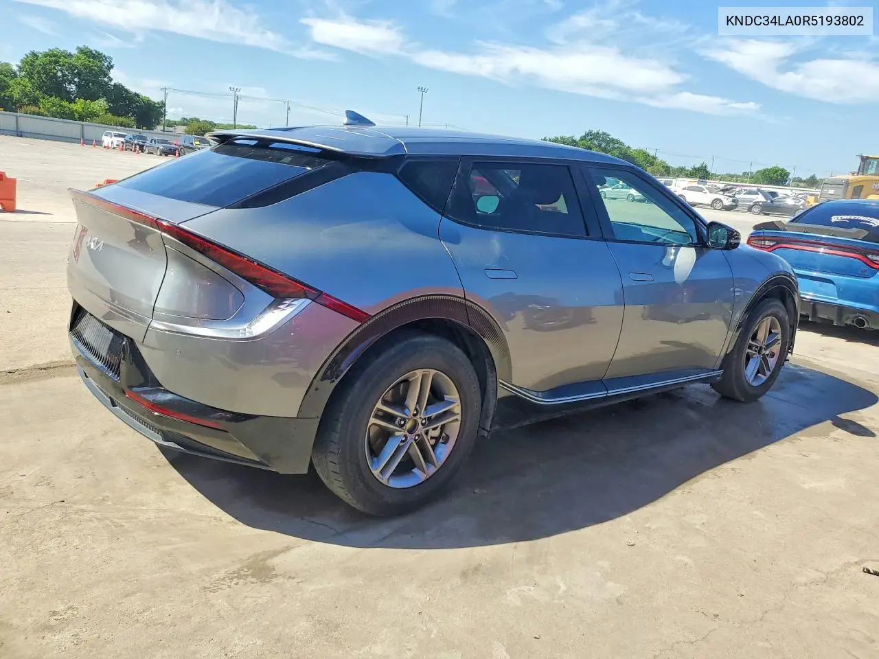 2024 Kia Ev6 Wind VIN: KNDC34LA0R5193802 Lot: 55387626