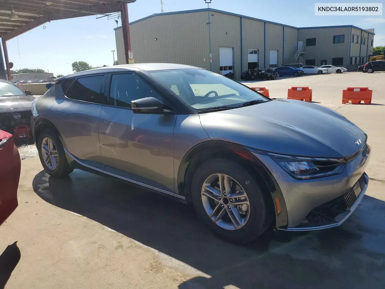 2024 Kia Ev6 Wind VIN: KNDC34LA0R5193802 Lot: 55387626