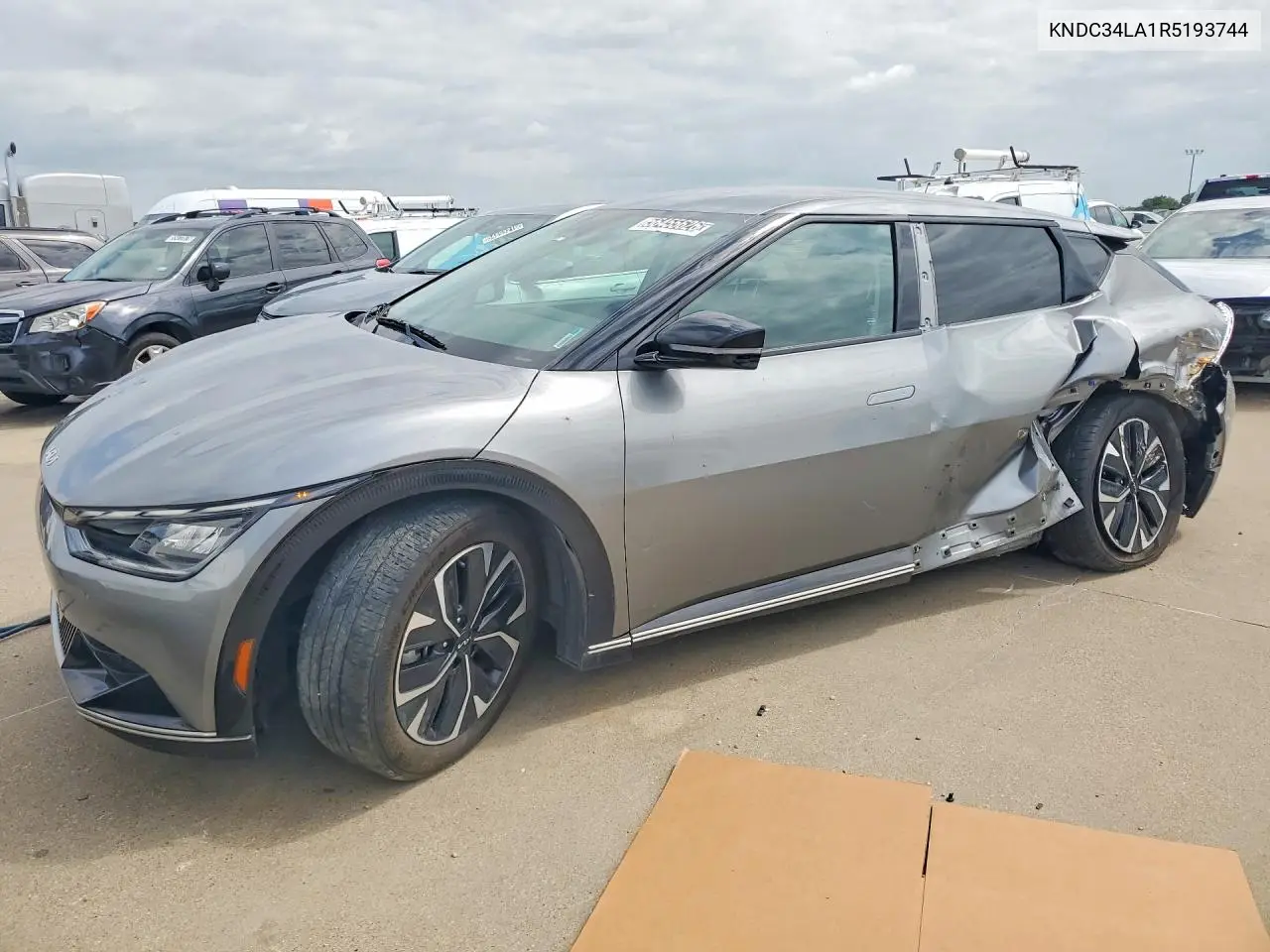 2024 Kia Ev6 Wind VIN: KNDC34LA1R5193744 Lot: 56455626