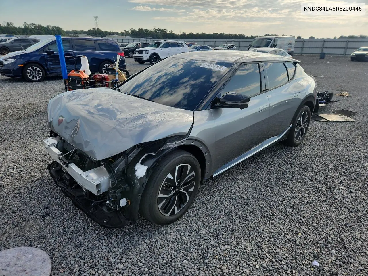 2024 Kia Ev6 Wind VIN: KNDC34LA8R5200446 Lot: 56974906