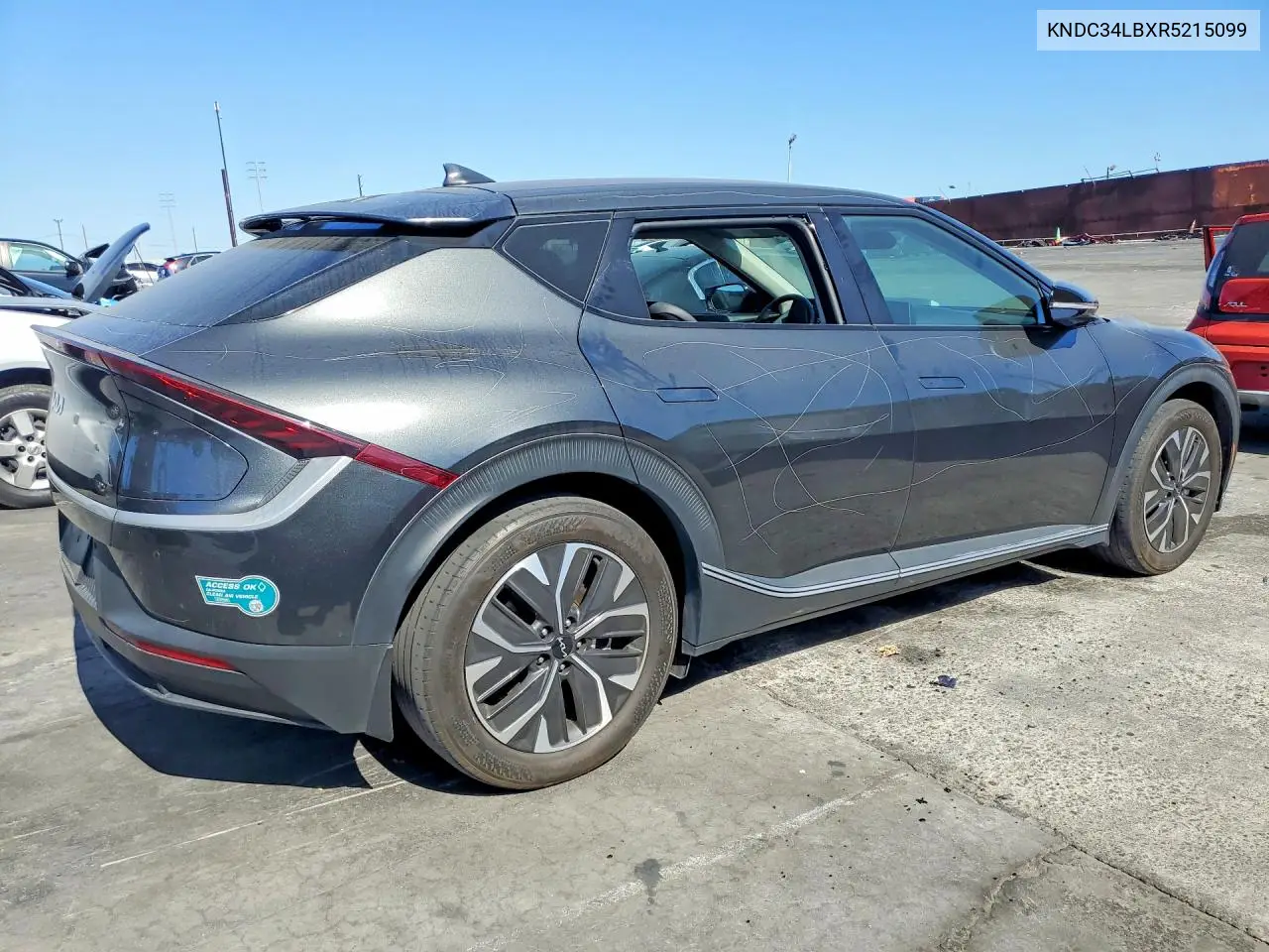 2024 Kia Ev6 Light VIN: KNDC34LBXR5215099 Lot: 57008766
