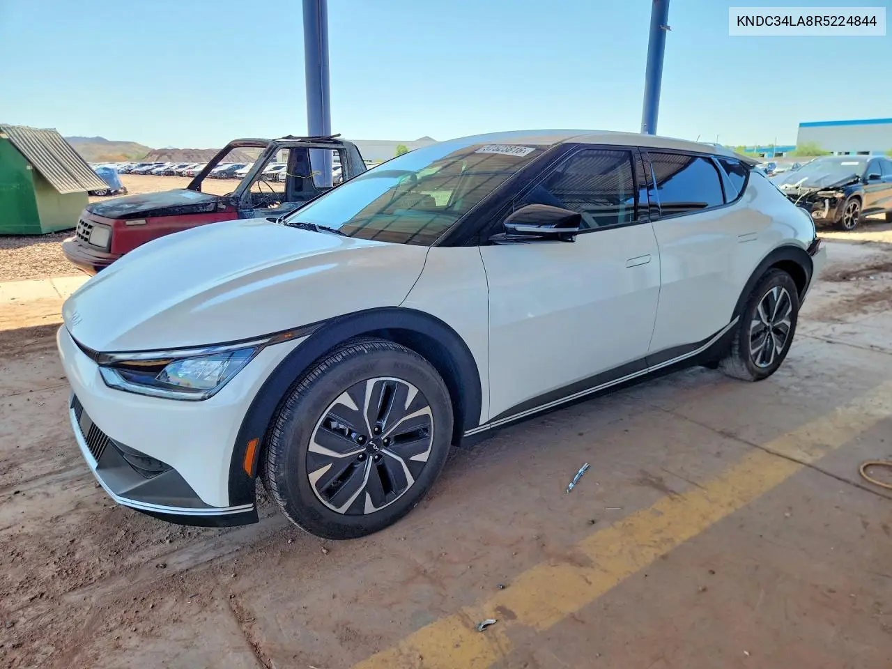 2024 Kia Ev6 Light Long Range VIN: KNDC34LA8R5224844 Lot: 57523816