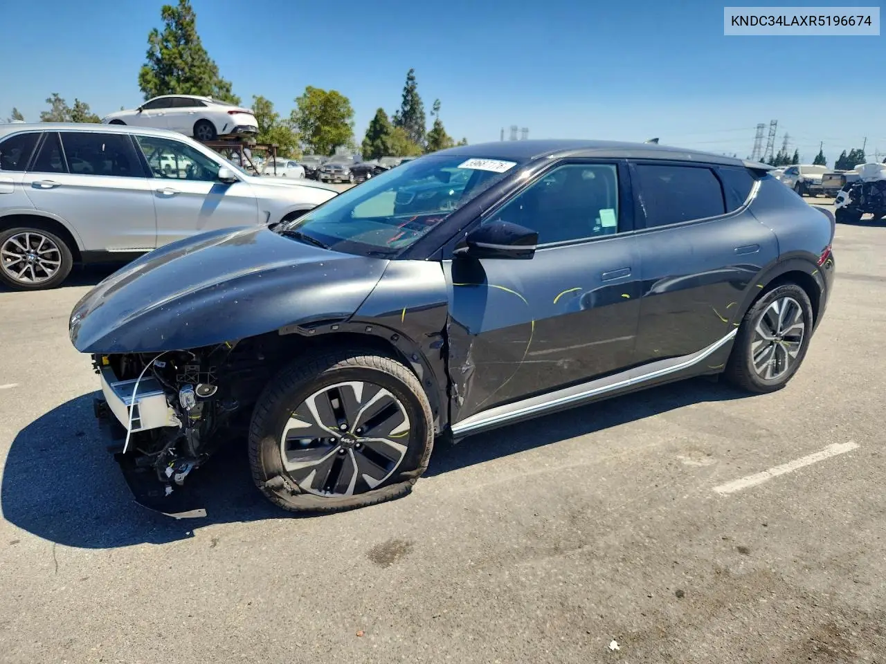 2024 Kia Ev6 Light Long Range VIN: KNDC34LAXR5196674 Lot: 59687176