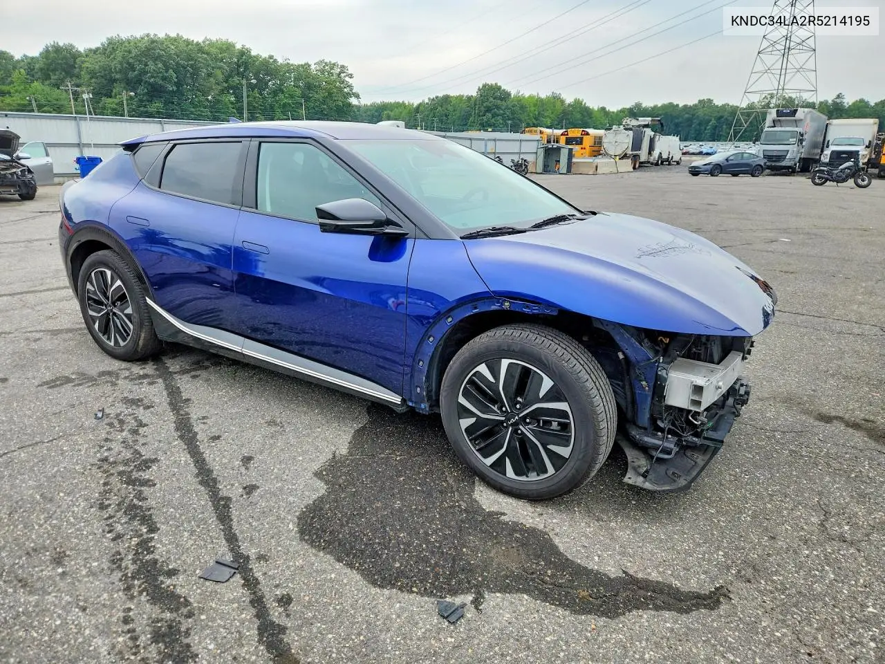 2024 Kia Ev6 Wind VIN: KNDC34LA2R5214195 Lot: 60313526