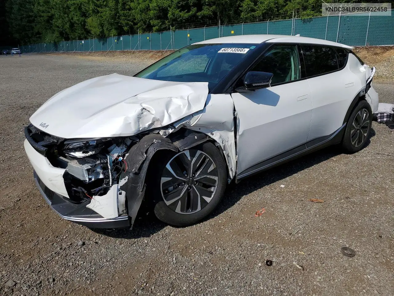 2024 Kia Ev6 Light VIN: KNDC34LB9R5622458 Lot: 60713566