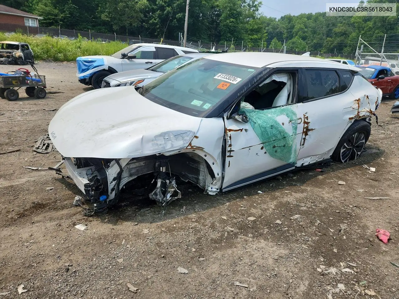 2024 Kia Ev6 Wind VIN: KNDC3DLC3R5618043 Lot: 61333026