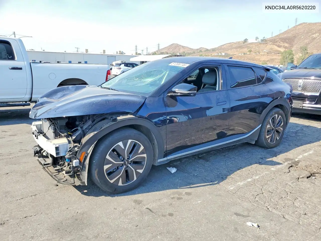 2024 Kia Ev6 Light Long Range VIN: KNDC34LA0R5620220 Lot: 61398746