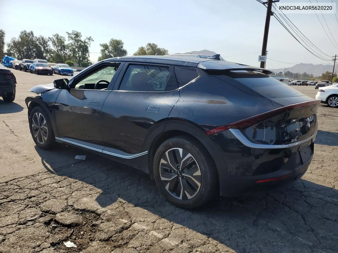 2024 Kia Ev6 Light Long Range VIN: KNDC34LA0R5620220 Lot: 61398746