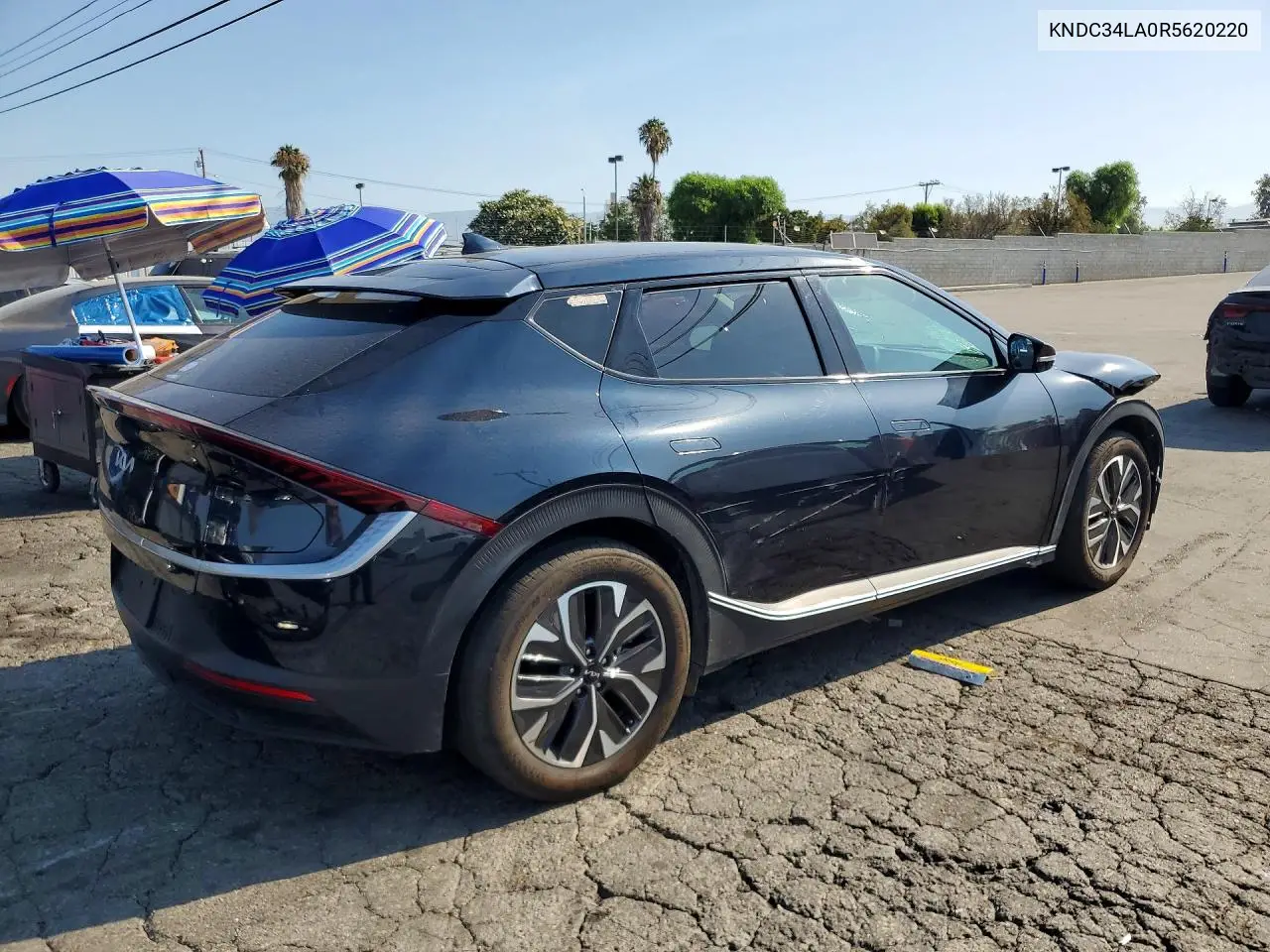 2024 Kia Ev6 Light Long Range VIN: KNDC34LA0R5620220 Lot: 61398746