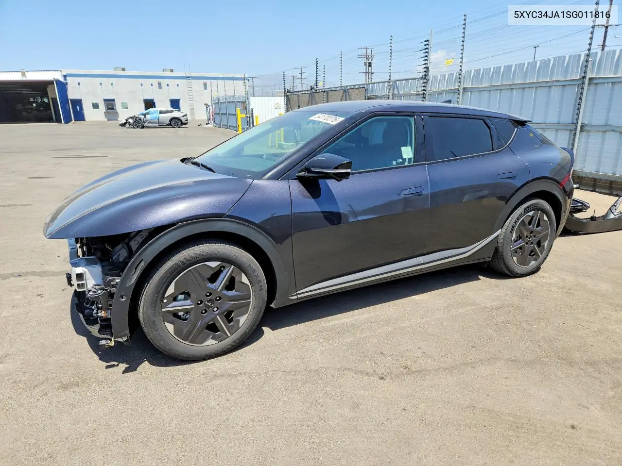2025 Kia Ev6 Light Long Range VIN: 5XYC34JA1SG011816 Lot: 54170276