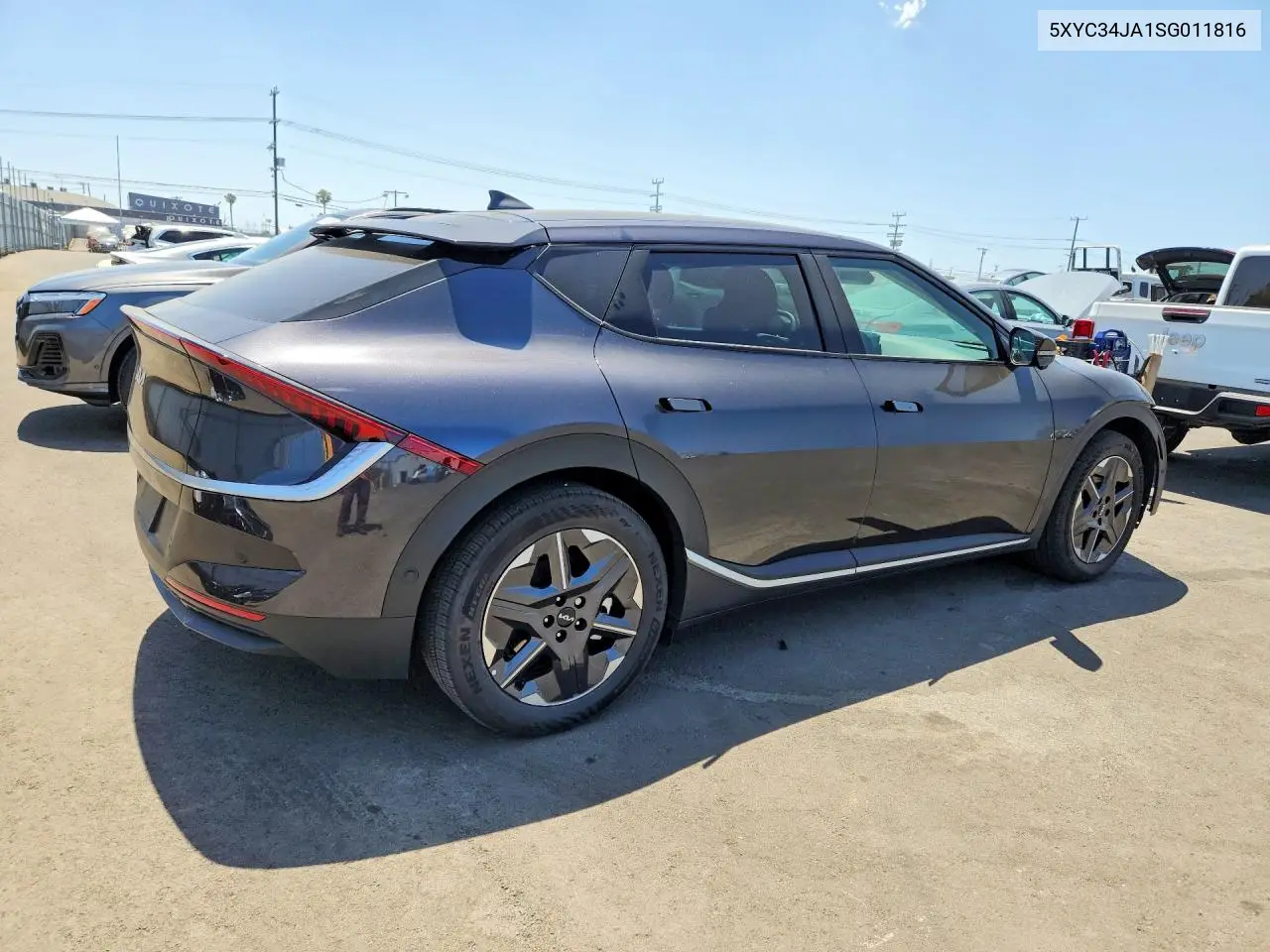 2025 Kia Ev6 Light Long Range VIN: 5XYC34JA1SG011816 Lot: 54170276