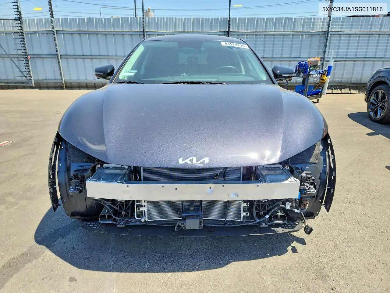 2025 Kia Ev6 Light Long Range VIN: 5XYC34JA1SG011816 Lot: 54170276