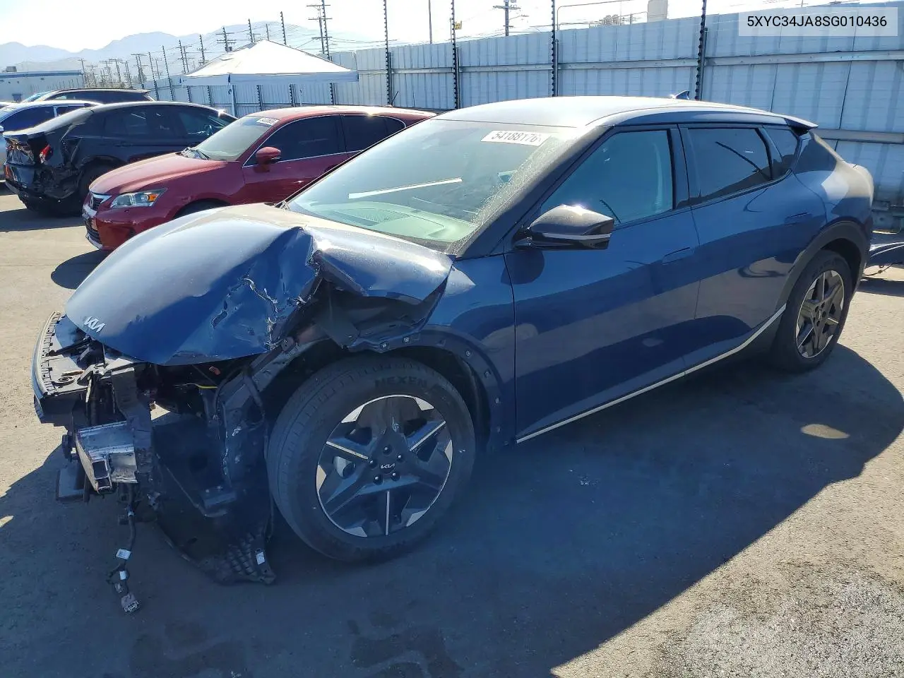 2025 Kia Ev6 Light Long Range VIN: 5XYC34JA8SG010436 Lot: 54188176
