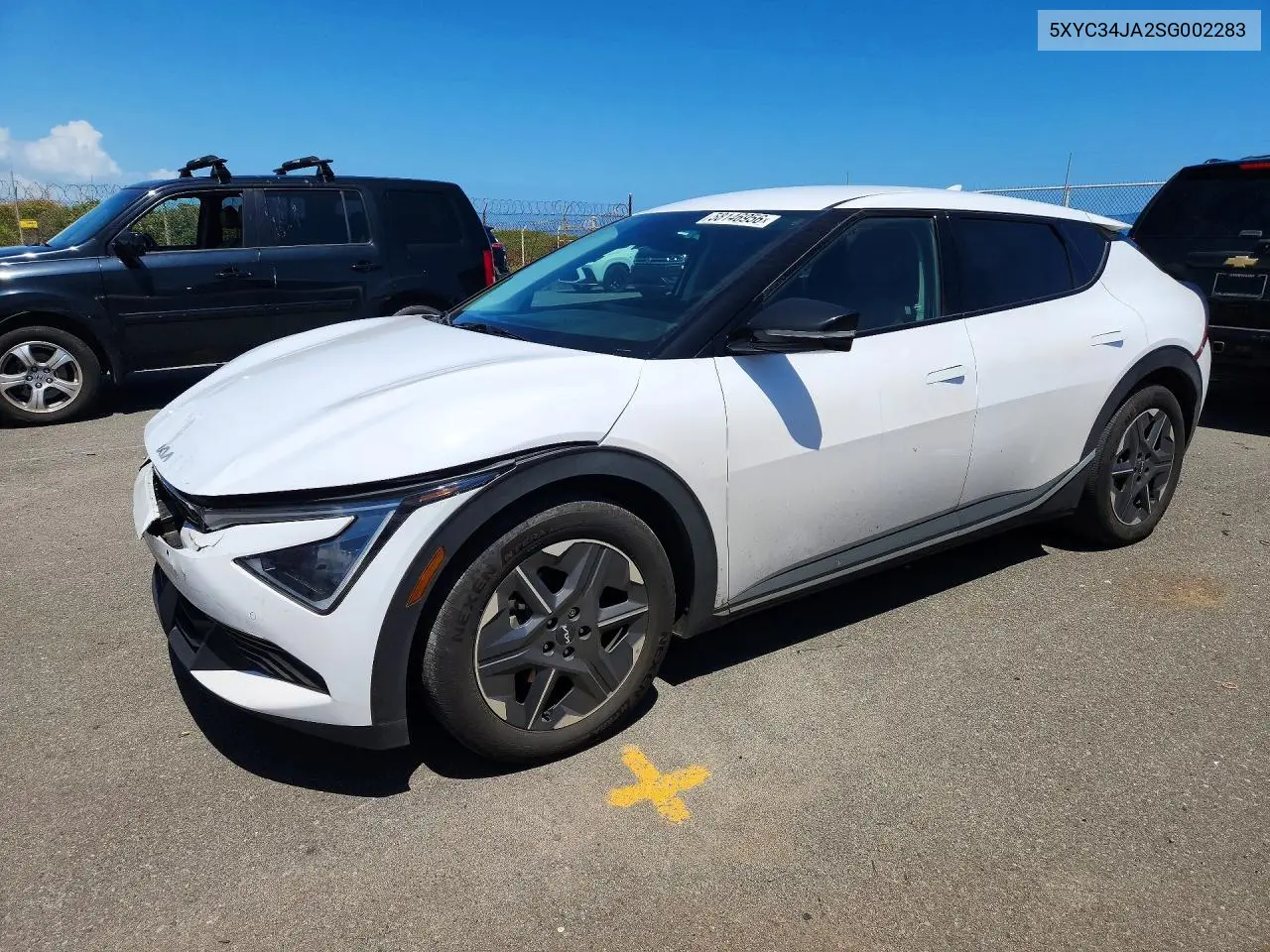 2025 Kia Ev6 Light Long Range VIN: 5XYC34JA2SG002283 Lot: 58146956