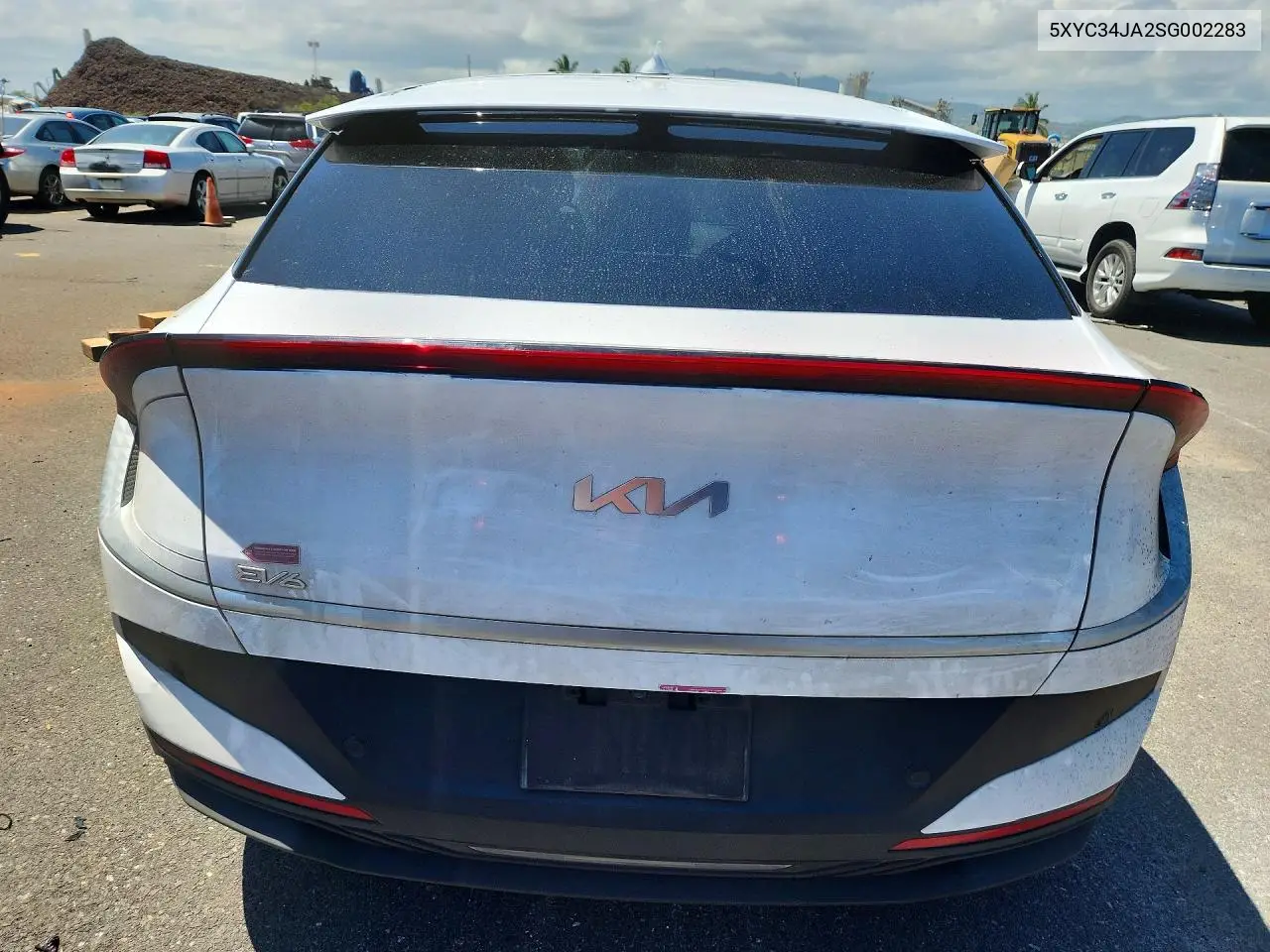 2025 Kia Ev6 Light Long Range VIN: 5XYC34JA2SG002283 Lot: 58146956