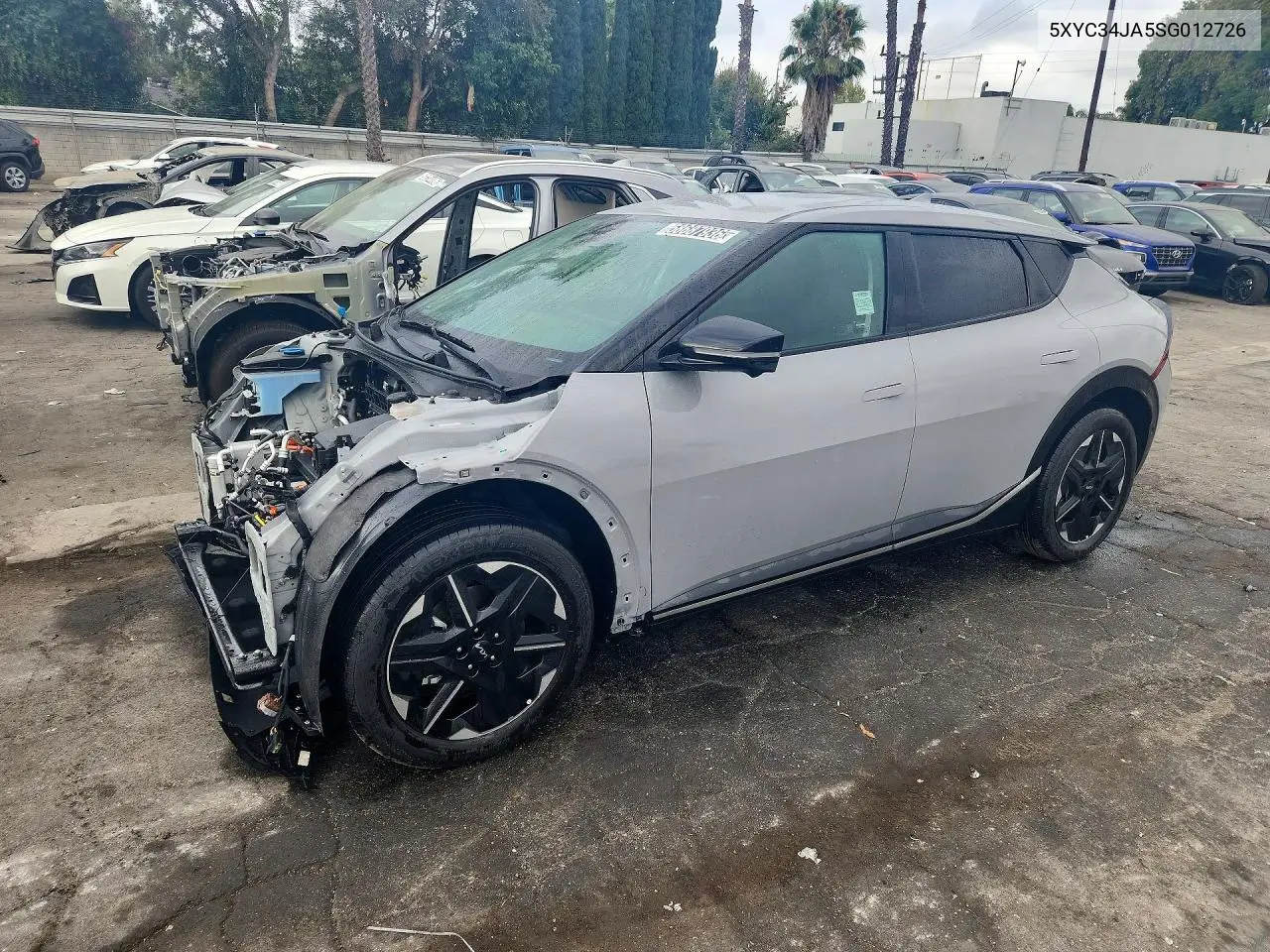 2025 Kia Ev6 Wind VIN: 5XYC34JA5SG012726 Lot: 58687936