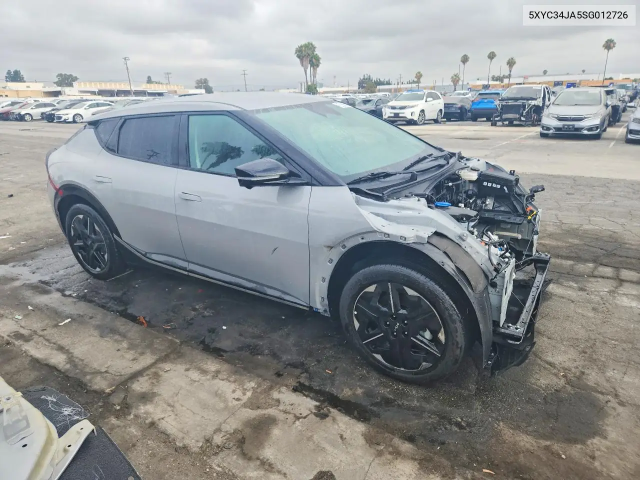2025 Kia Ev6 Wind VIN: 5XYC34JA5SG012726 Lot: 58687936