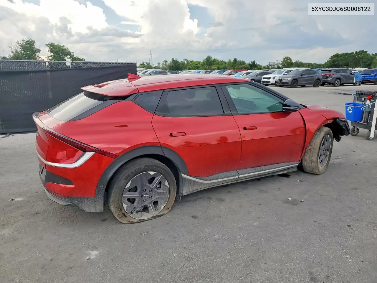 2025 Kia Ev6 Light Long Range VIN: 5XYC3DJC6SG008122 Lot: 58892226