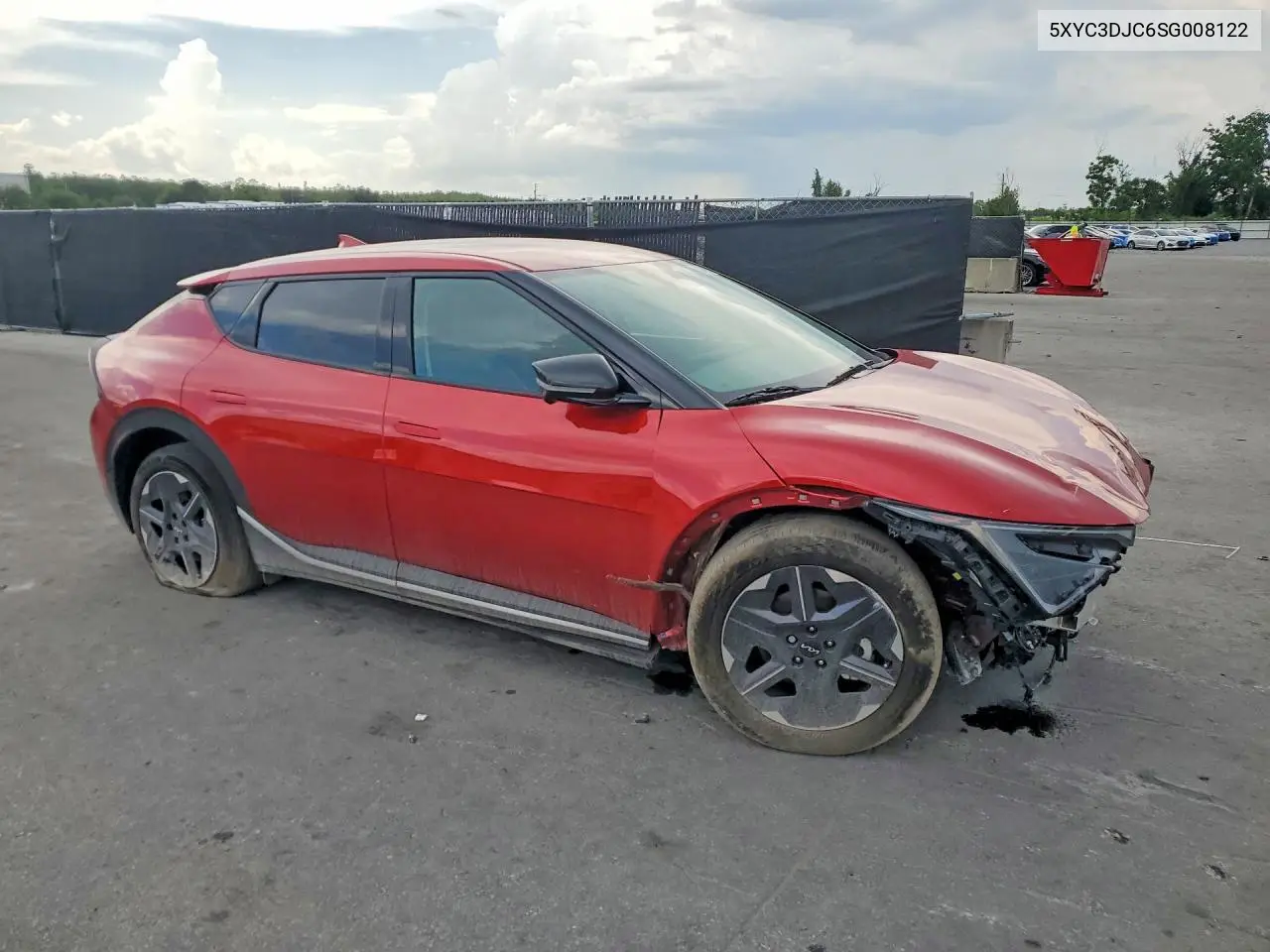 2025 Kia Ev6 Light Long Range VIN: 5XYC3DJC6SG008122 Lot: 58892226