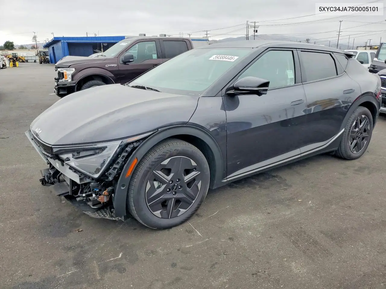 2025 Kia Ev6 Light Long Range VIN: 5XYC34JA7SG005101 Lot: 59388446