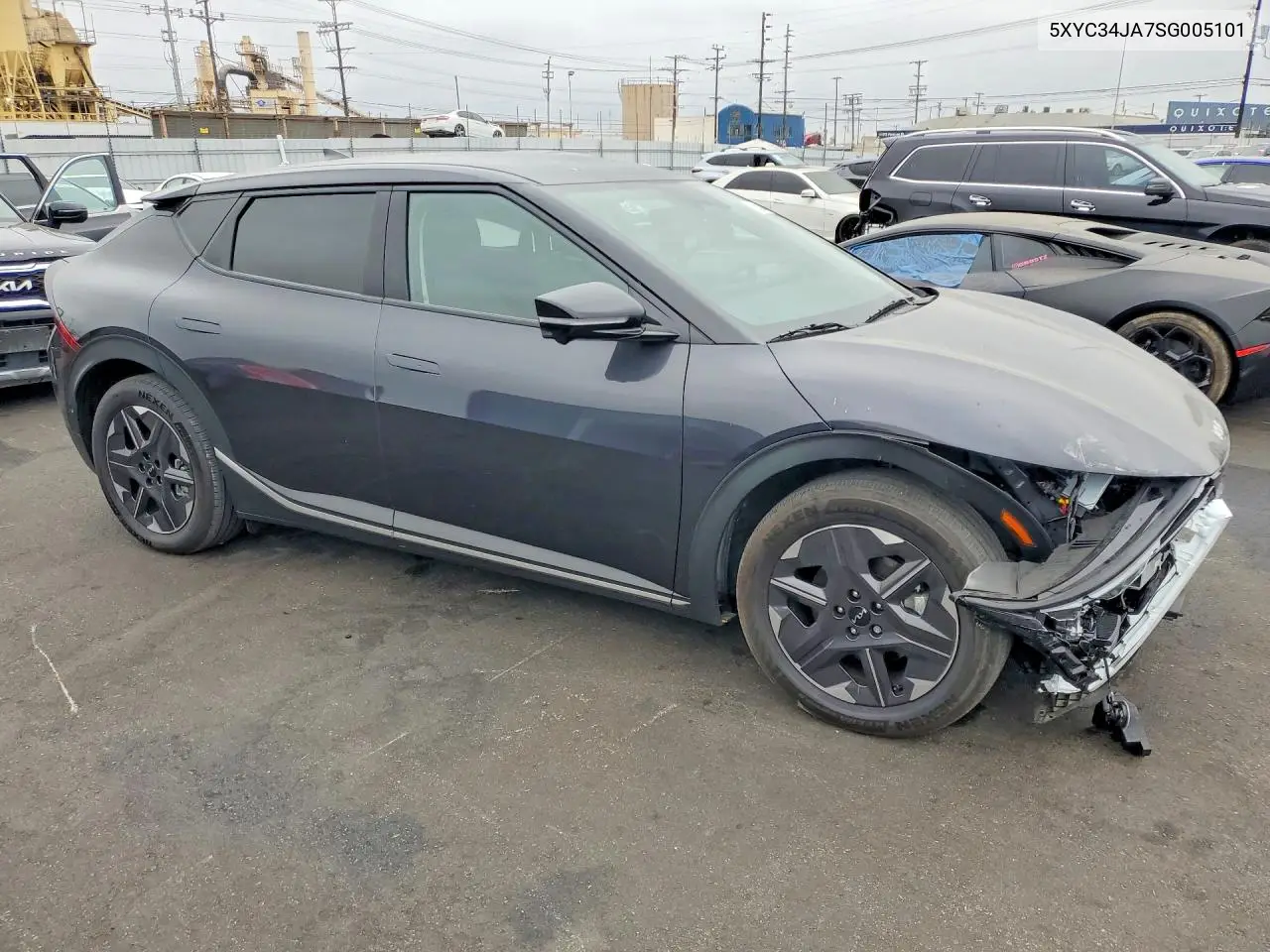 2025 Kia Ev6 Light Long Range VIN: 5XYC34JA7SG005101 Lot: 59388446