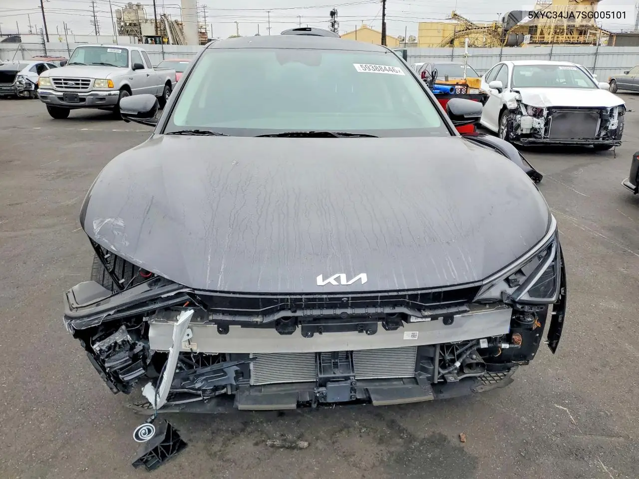 2025 Kia Ev6 Light Long Range VIN: 5XYC34JA7SG005101 Lot: 59388446
