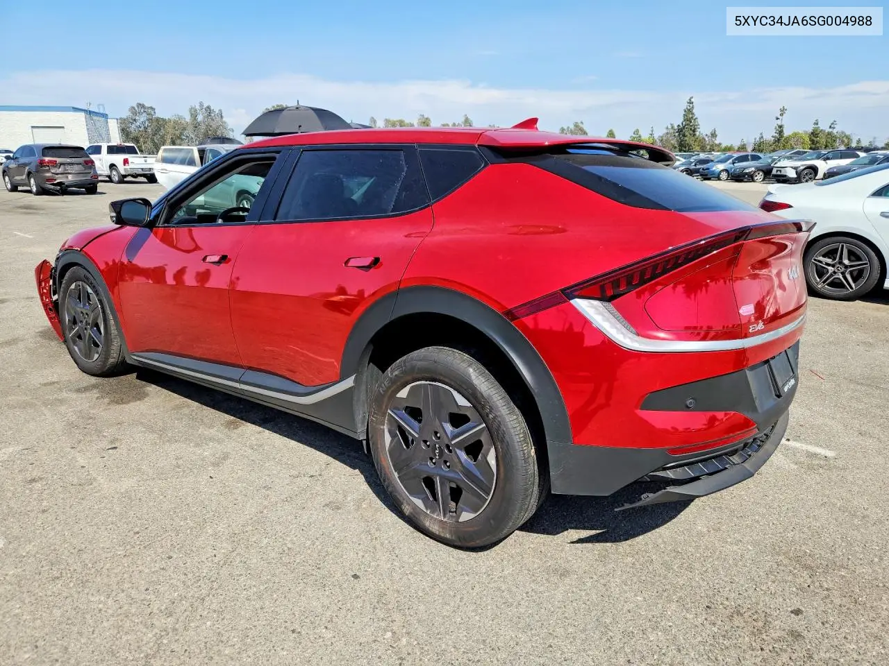 2025 Kia Ev6 Light Long Range VIN: 5XYC34JA6SG004988 Lot: 61574276