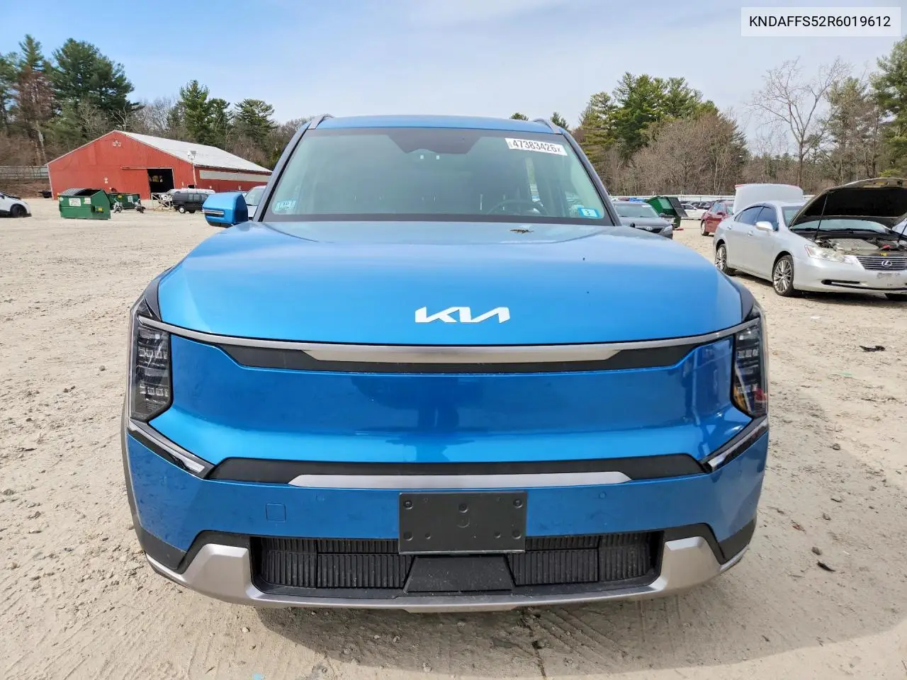 2024 Kia Ev9 Wind VIN: KNDAFFS52R6019612 Lot: 47383426