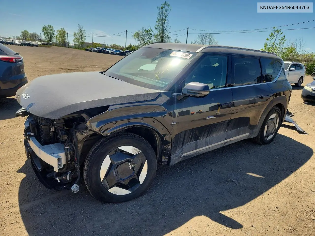 2024 Kia Ev9 Wind VIN: KNDAFFS54R6043703 Lot: 53887266