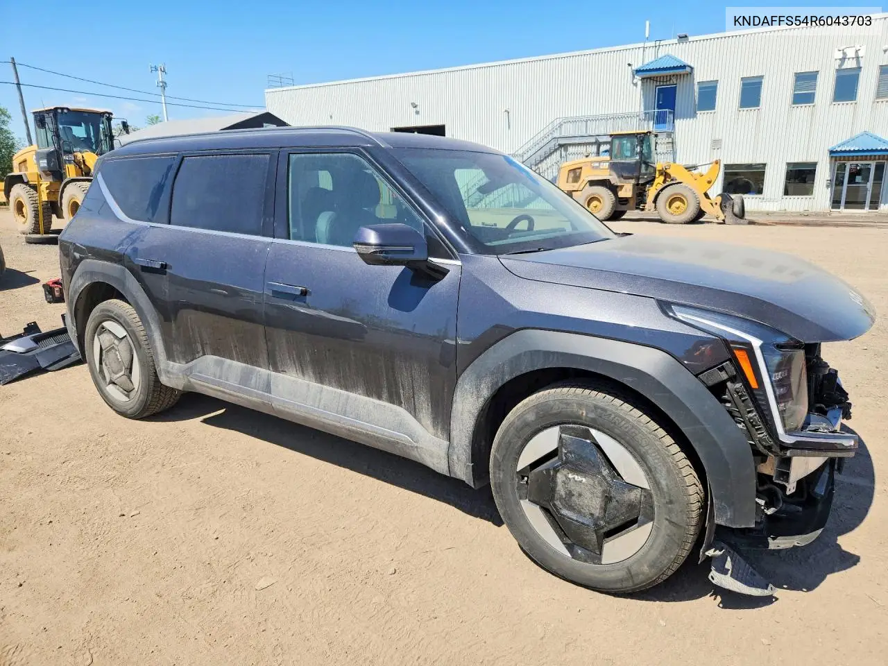 2024 Kia Ev9 Wind VIN: KNDAFFS54R6043703 Lot: 53887266