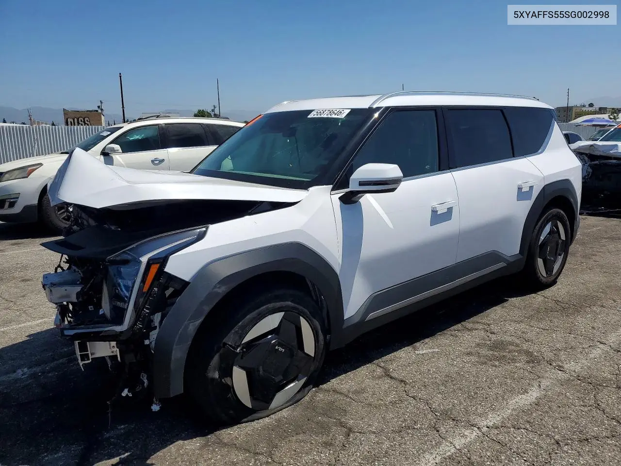 2025 Kia Ev9 Wind VIN: 5XYAFFS55SG002998 Lot: 56878646