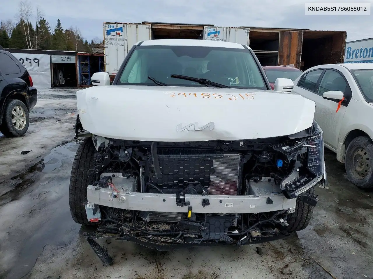 2025 Kia Ev9 Light Long Range VIN: KNDAB5S17S6058012 Lot: 79985215