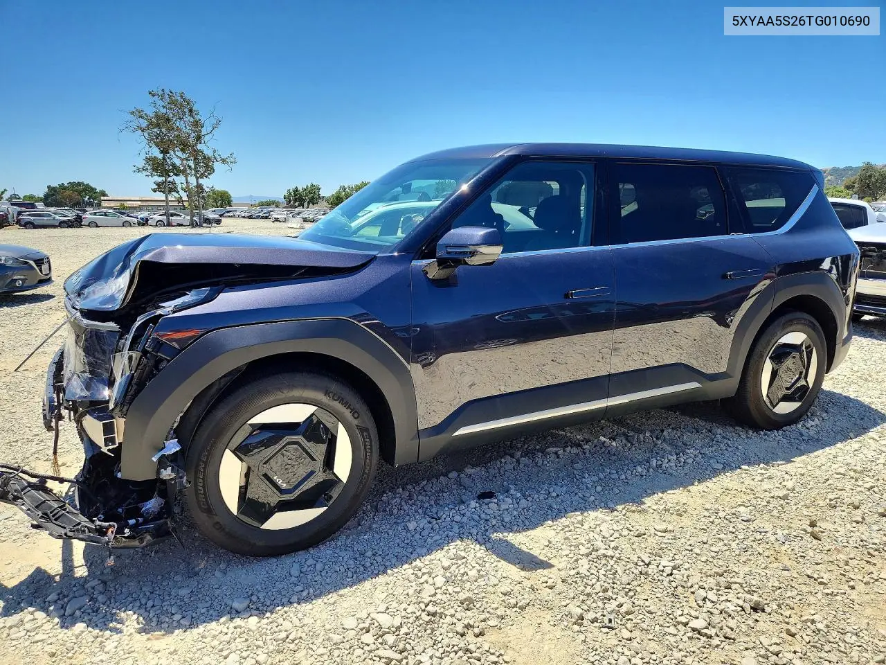 2026 Kia Ev9 Light VIN: 5XYAA5S26TG010690 Lot: 57128726
