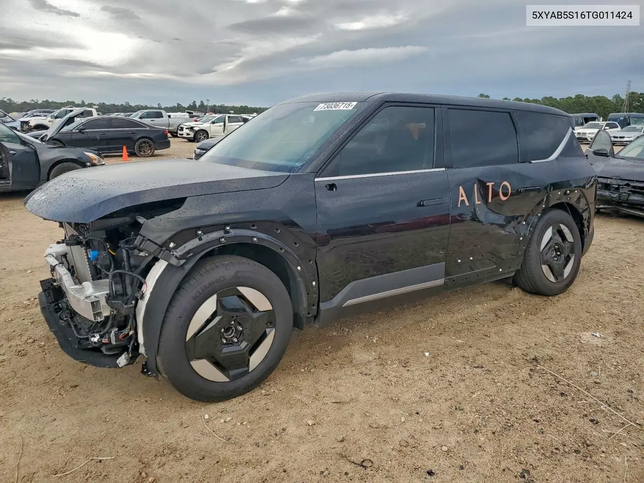 2026 Kia Ev9 Light VIN: 5XYAB5S16TG011424 Lot: 73036715