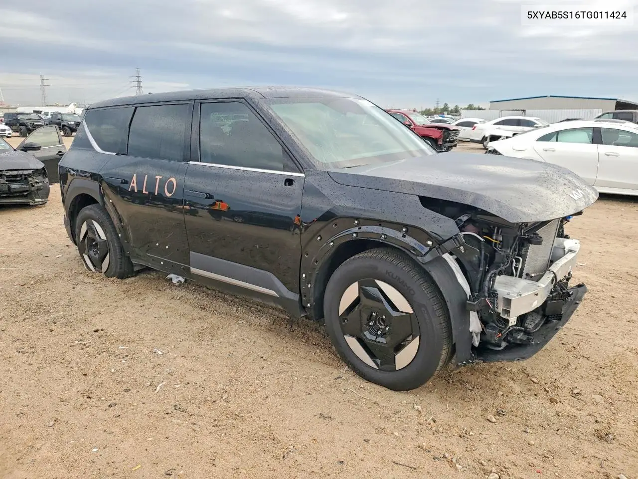 2026 Kia Ev9 Light VIN: 5XYAB5S16TG011424 Lot: 73036715