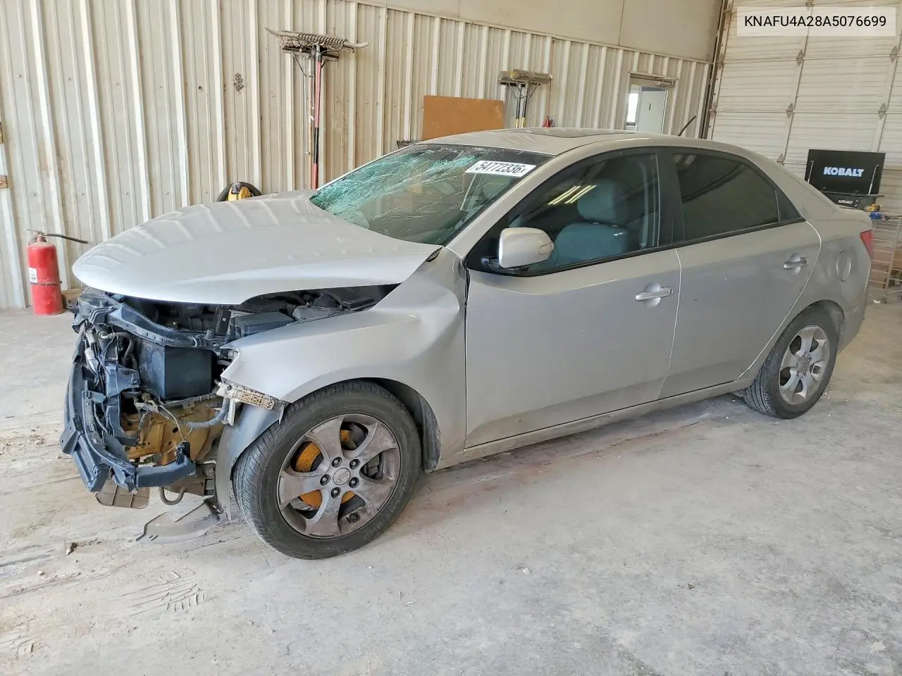2010 Kia Forte Ex VIN: KNAFU4A28A5076699 Lot: 54772336