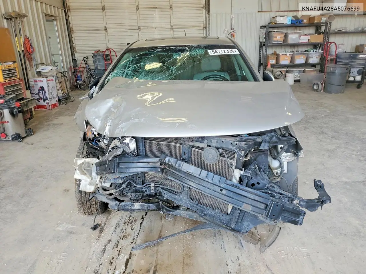 2010 Kia Forte Ex VIN: KNAFU4A28A5076699 Lot: 54772336