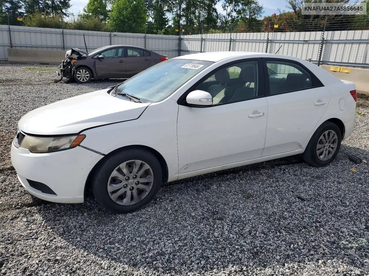 2010 Kia Forte Ex VIN: KNAFU4A27A5856645 Lot: 61779546