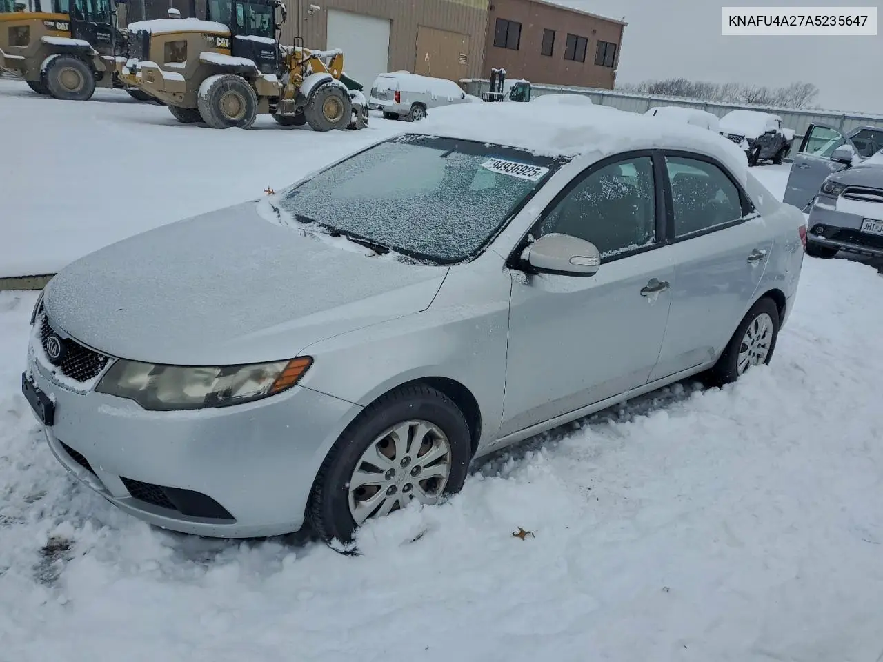 KNAFU4A27A5235647 2010 Kia Forte Ex