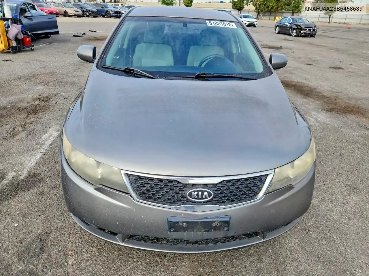 2011 Kia Forte Ex VIN: KNAFU4A23B5458639 Lot: 61031016