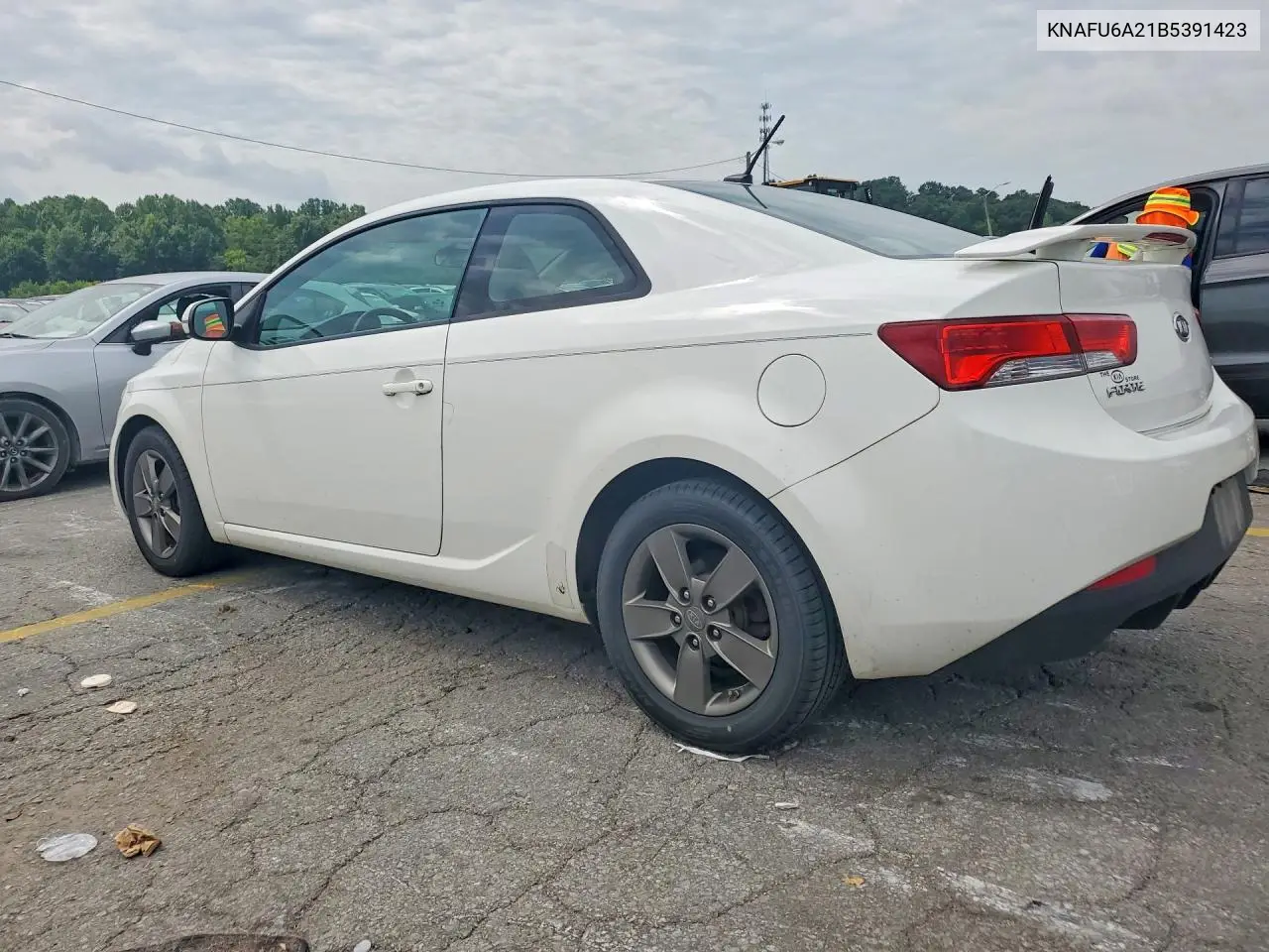 2011 Kia Forte Ex VIN: KNAFU6A21B5391423 Lot: 62033526