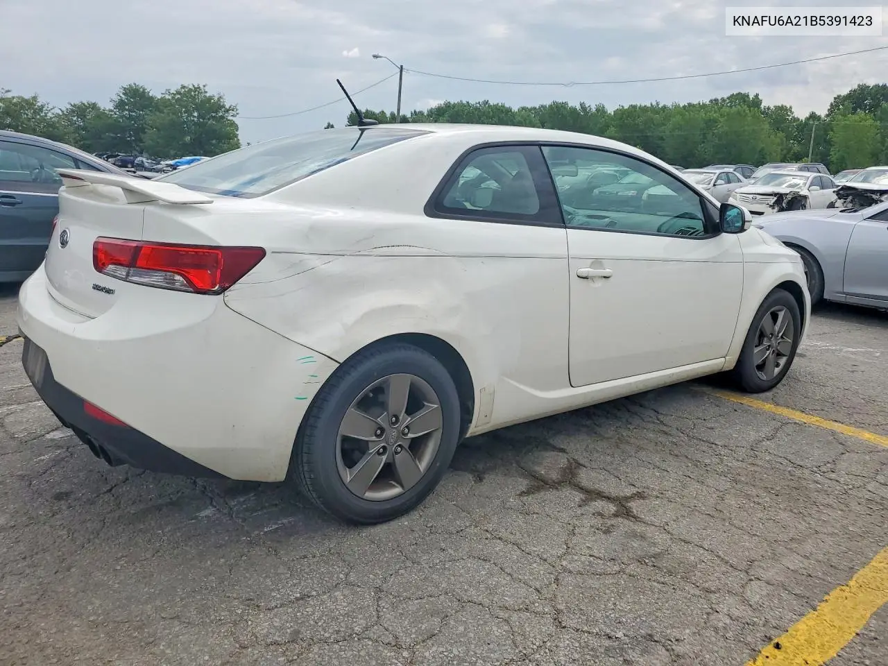 2011 Kia Forte Ex VIN: KNAFU6A21B5391423 Lot: 62033526