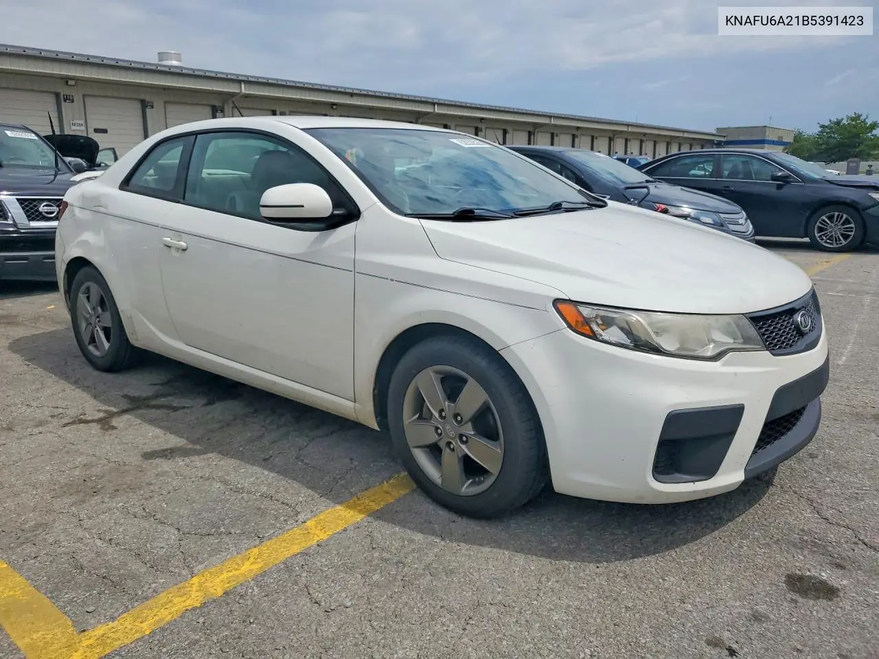 2011 Kia Forte Ex VIN: KNAFU6A21B5391423 Lot: 62033526