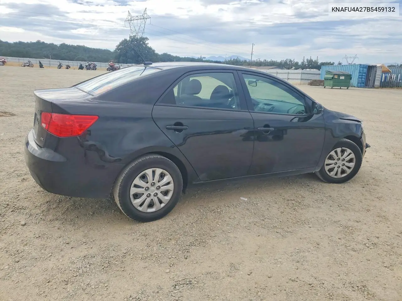 2011 Kia Forte Ex VIN: KNAFU4A27B5459132 Lot: 62053436